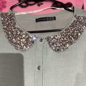 NWOT Atmosphere by Primark- Crystal Embellished Sweater